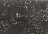 Resistencia térmica negra de la piedra del cuarzo artificial de Carrara fácil limpiar