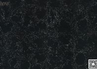 Tejas negras a prueba de calor del cuarzo de Carrara que suelan anti casero de la decoración descolorado