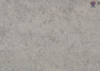 Materiales de construcción de piedra de las encimeras del cuarzo sólido del gris 3000*1600 Calacatta