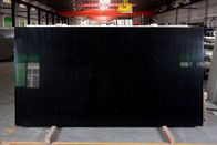 3200*1800M M Crystal Black Glass Quartz Stone con el panel de pared de la encimera
