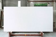 encimera artificial clásica translúcida del cuarzo de 8m m, cuarzo blanco Worktop