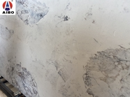 Piedra artificial del cuarzo de la nueva de la llegada de Calacatta Crystal Extra White Marble Stone del cuarzo porcelana artificial blanca de las losas