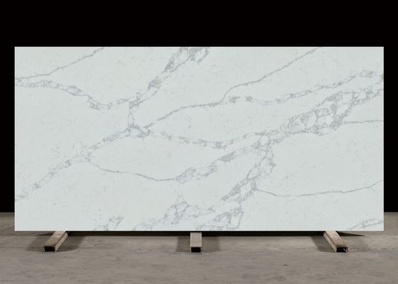 Diseños Calacatta de piedra de silicio cero para la cocina encimeras de baño Vanity Top