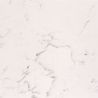 Piedra blanca impermeable del cuarzo de Carrara para la pared del piso de Backsplashes de la cocina