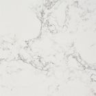 Las venas cretáceas de piedra de la isla de cocina del cuarzo de 3200*1600 Carrara integraron