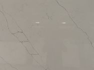 15M M polaco Grey Cloudy Calacatta Quartz Stone para la pared decorativa casera