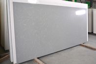 Grueso artificial superficial pulido de Grey Quartz Countertops Sheet 6-30M M