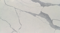 Losa de piedra del cuarzo de la mirada del mármol de Calacatta para la decoración del top de la cocina