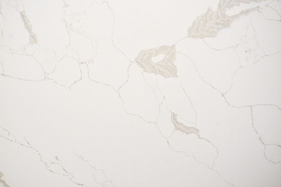 Piedra de cuarzo artificial blanca